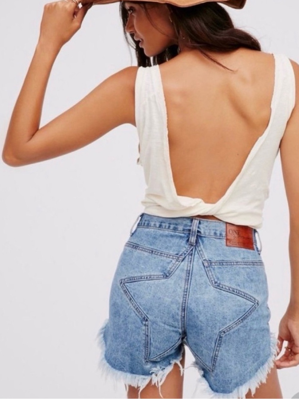 One Teaspoon Juliette Denim Shorts 29